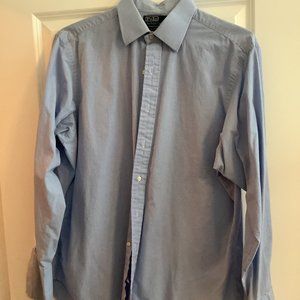 Polo by Ralph Lauren Curham Dress Shirt – Size – 17 x 35 – Blue/White Check